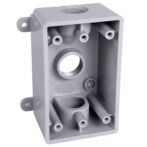 1 gang weatherproof junction box|1 gang metal weatherproof switch.